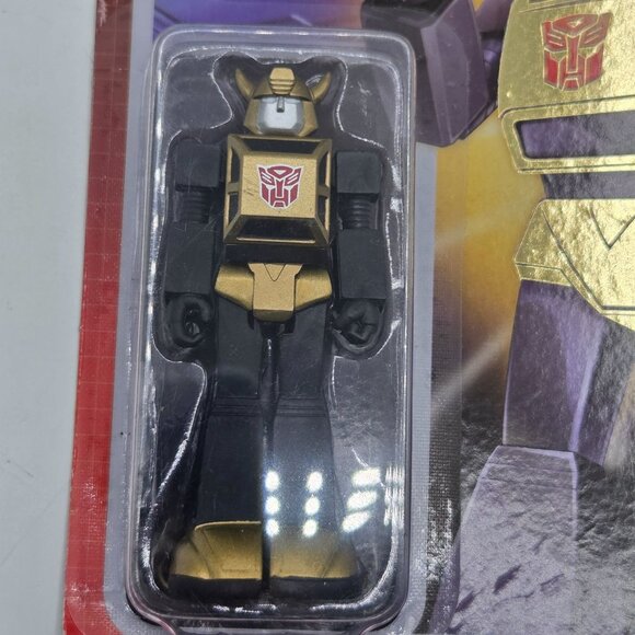 Transformers ReAction Gold Armor Bumblebee Target Exclusive Rare Action Figure C - Picture 3 of 4